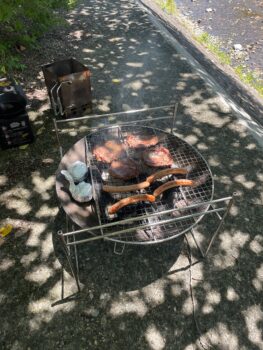 今年最初のバーベキュー